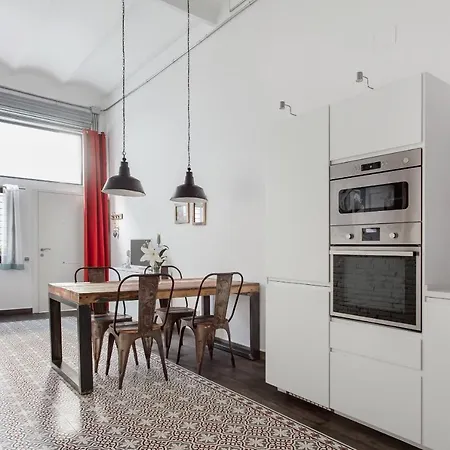 Apartment Stylish With Terrace For Couple Or Family Barcelona